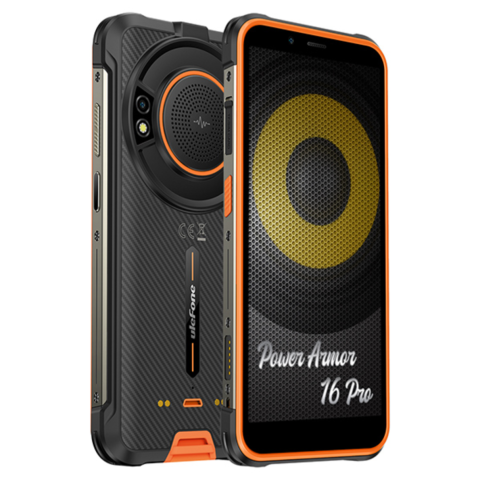 Смартфон Ulefone Power Armor 16 Pro оранжевый